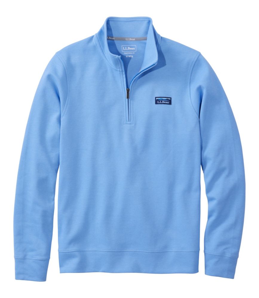 Men's Comfort Stretch Performance® Piqué, Quarter-Zip Pullover
