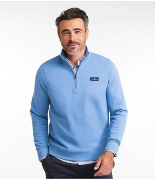 Men's Comfort Stretch Performance® Piqué, Quarter-Zip Pullover
