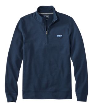 Men's Comfort Stretch Performance® Piqué, Quarter-Zip Pullover