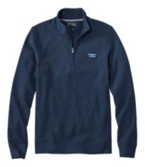 Men's Quilted Sweatshirt, Mockneck