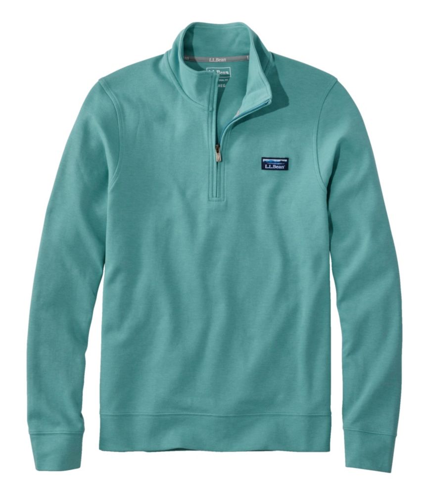 Men's Comfort Stretch Performance® Piqué, Quarter-Zip Pullover