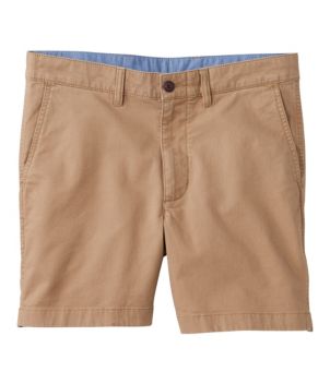Men's Lakewashed® Stretch Khaki Shorts, 6"