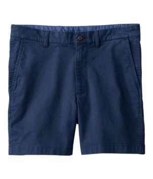 Men's Lakewashed® Stretch Khaki Shorts, 6"