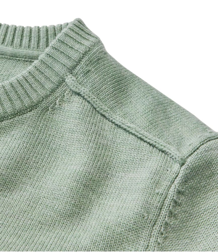 Men's Essential Merino Sweaters, Crewneck, Dark Bronze Heather, small image number 6