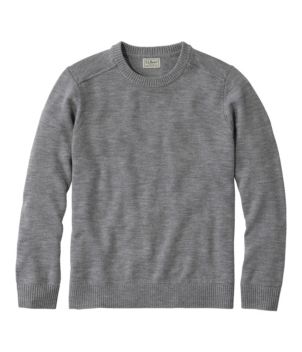Men's Essential Merino Sweater, Crewneck, New