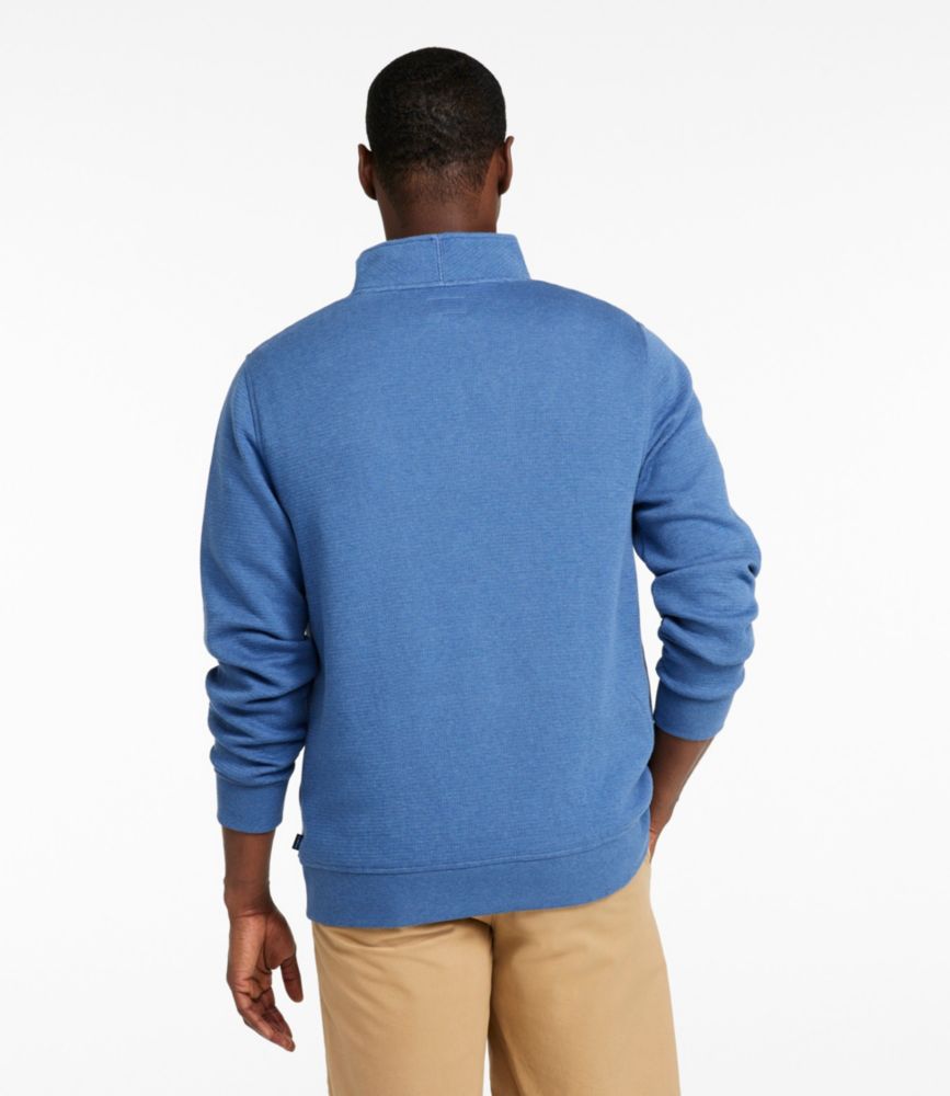 Men's All Seasons Textured Sweats, Quarter-Zip | Sweatshirts at L.L.Bean