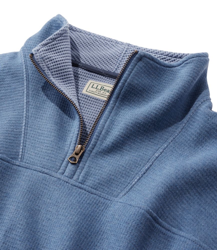 Men's All Seasons Textured Sweats, Quarter-Zip