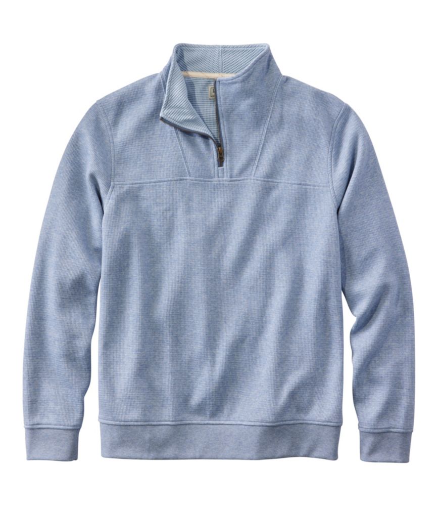 Men's All Seasons Textured Sweats, Quarter-Zip