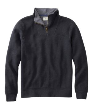 Men's All Seasons Textured Sweats, Quarter-Zip