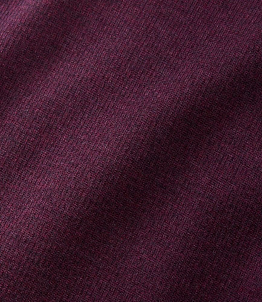 Men's All Seasons Textured Sweats, Crewneck, Deep Blue Heather, small image number 7