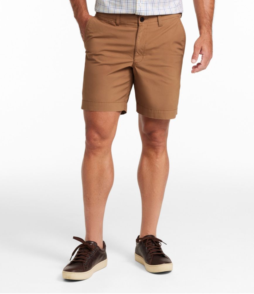 Men's Everyday Poplin Shorts, Standard Fit, 8"