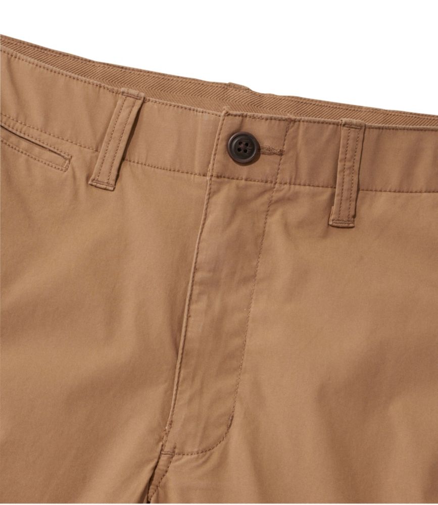 Men's Everyday Poplin Shorts, Standard Fit, 8", Light Mahogany, small image number 4