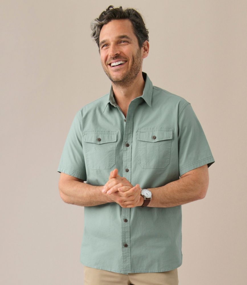 Men's Riverton Ripstop Shirt, Short-Sleeve, Traditional Untucked Fit