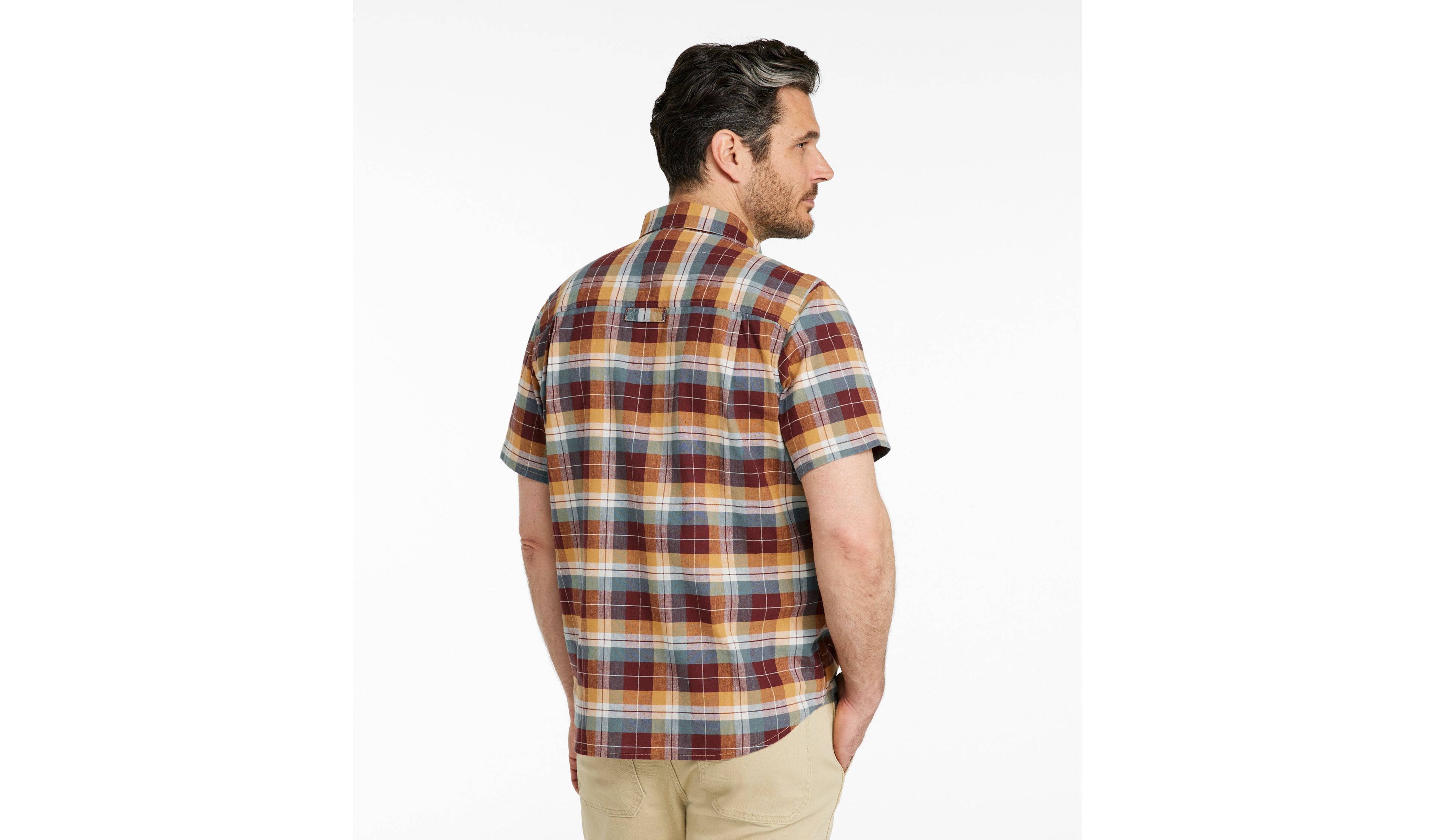 Men's Stonecoast Hemp Shirt, Slightly Fitted