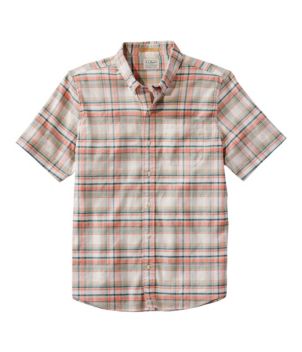 Men's Stonecoast Hemp Shirt, Short-Sleeve, Slightly Fitted Untucked Fit