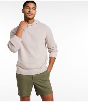 Men's Sunwashed Textured Cotton Sweater, Hoodie