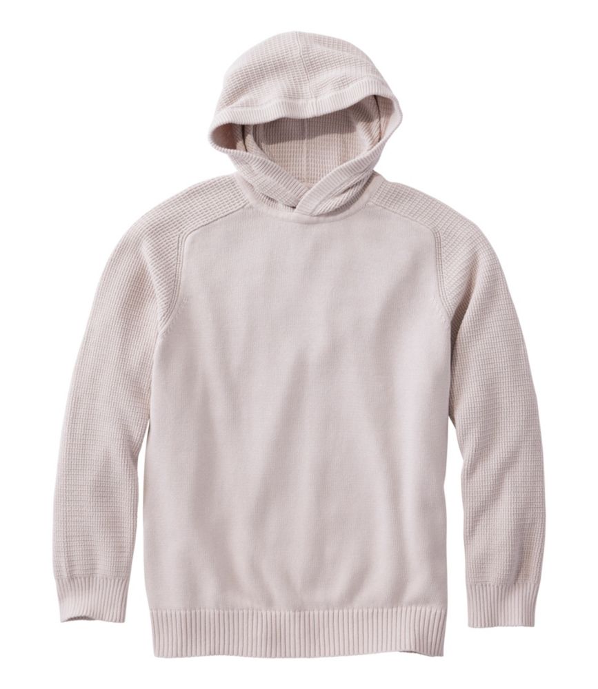 Men's Sunwashed Textured Cotton Sweater, Hoodie