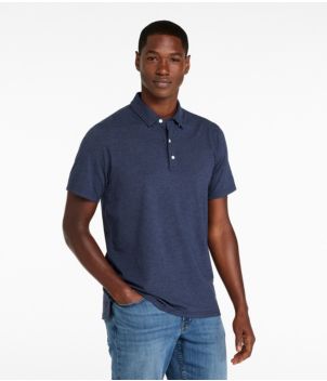 Men's Comfort Stretch Performance® Pima Polo, Short-Sleeve