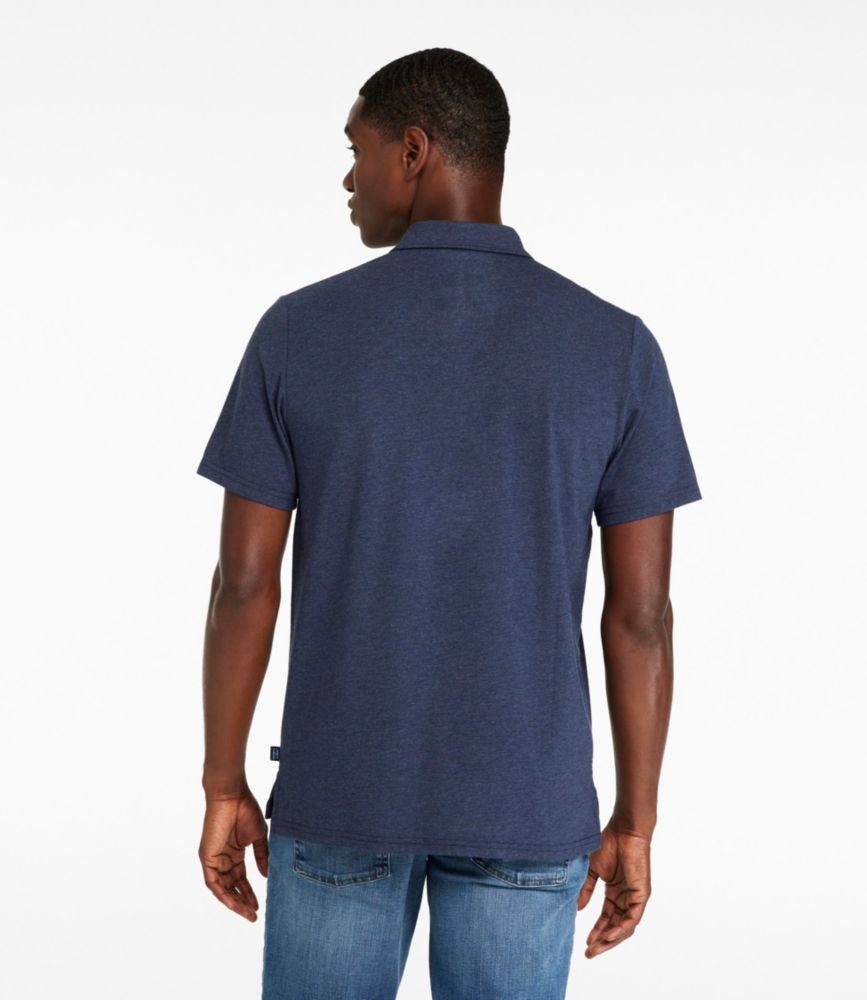 Men's Comfort Stretch Performance® Pima Polo, Short-Sleeve