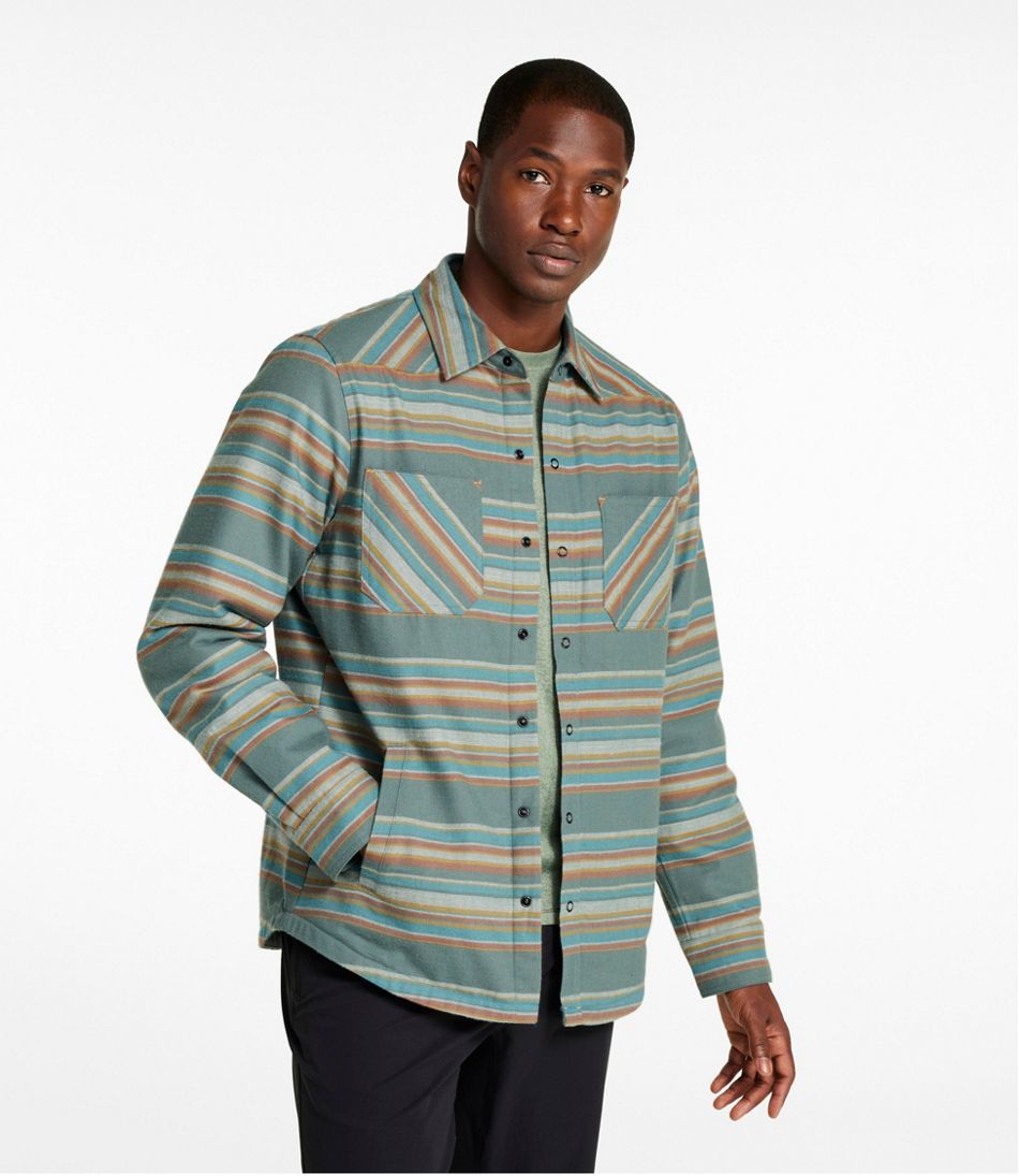Men's Katahdin Performance Flannel Shirt-Jacket, Hi-Pile Men's Katahdin Performance Flannel Shirt-Jacket, Hi-Pile