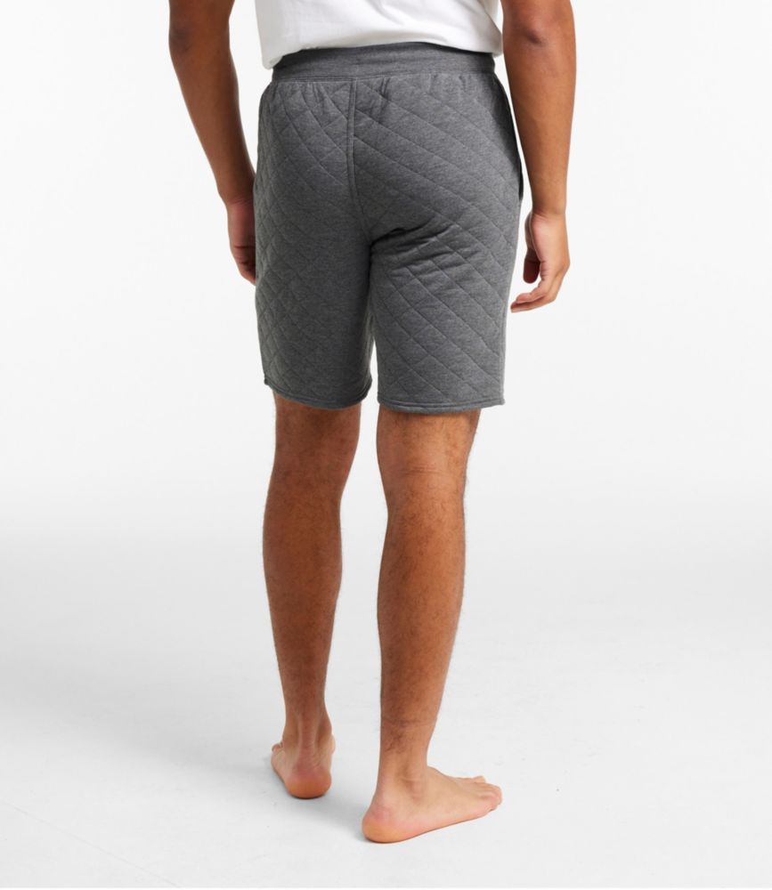 Men's Quilted Lounge Shorts, Classic Navy, small image number 3