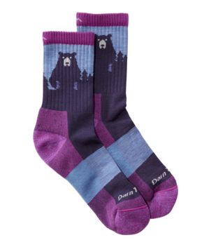 Women's Darn Tough Bear Town Micro Crew Hiking Sock, New