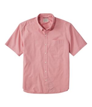 Men's Comfort Stretch Performance® Shirt, Short-Sleeve, Slightly Fitted Untucked Fit