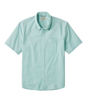Men's Comfort Stretch Performance® Shirt, Short-Sleeve, Slightly Fitted Untucked Fit, New