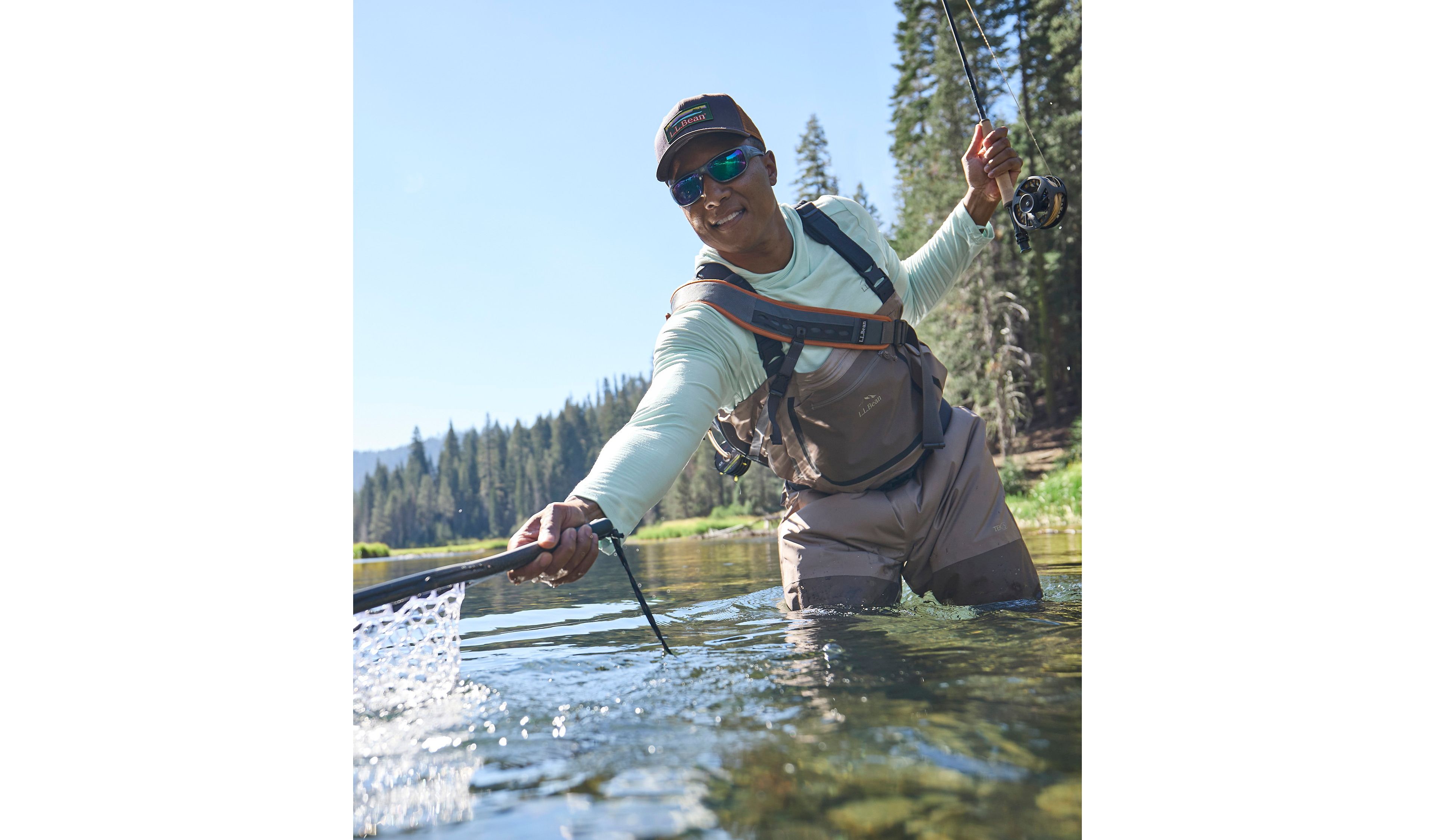Men's L.L.Bean Rapid River Pro Stockingfoot Waders with Super Seam