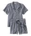 Color Option: Classic Navy Gingham, $69.95