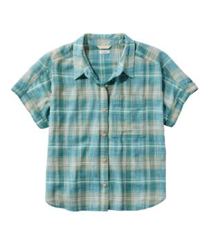 Women's L.L.Bean Day Breeze Shirt, Short-Sleeve Button-Front