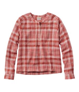Women's L.L.Bean Day Breeze Shirt, Long-Sleeve Collarless