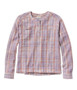Women's L.L.Bean Day Breeze Shirt, Long-Sleeve Collarless