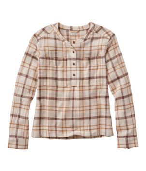 Women's L.L.Bean Day Breeze Shirt, Long-Sleeve Collarless