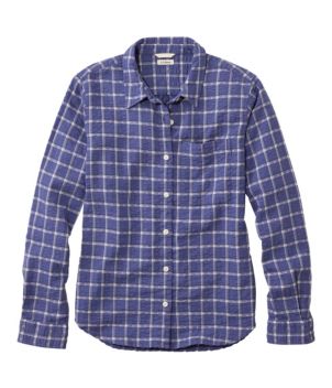 Women's Bean's Seacoast Seersucker Big Shirt, New