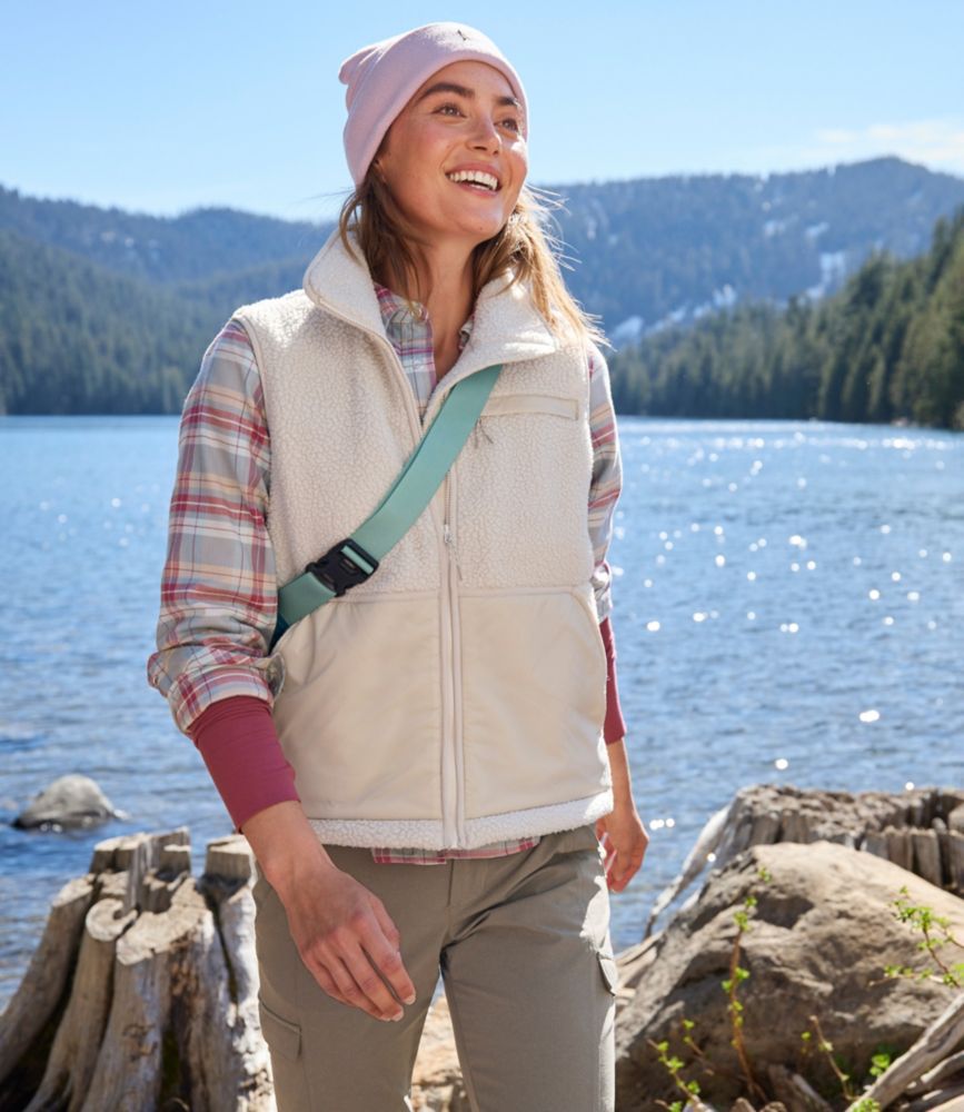 Women's Mountainside Fleece Vest, Shore, small image number 9