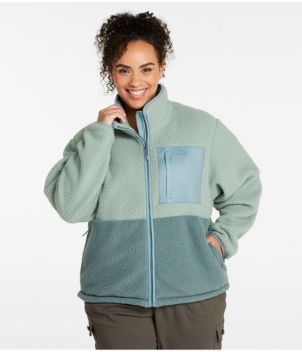 Women's Mountainside Fleece Jacket, Colorblock, New