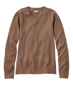 Women's Essential Merino Wool Sweater, Crewneck, New
