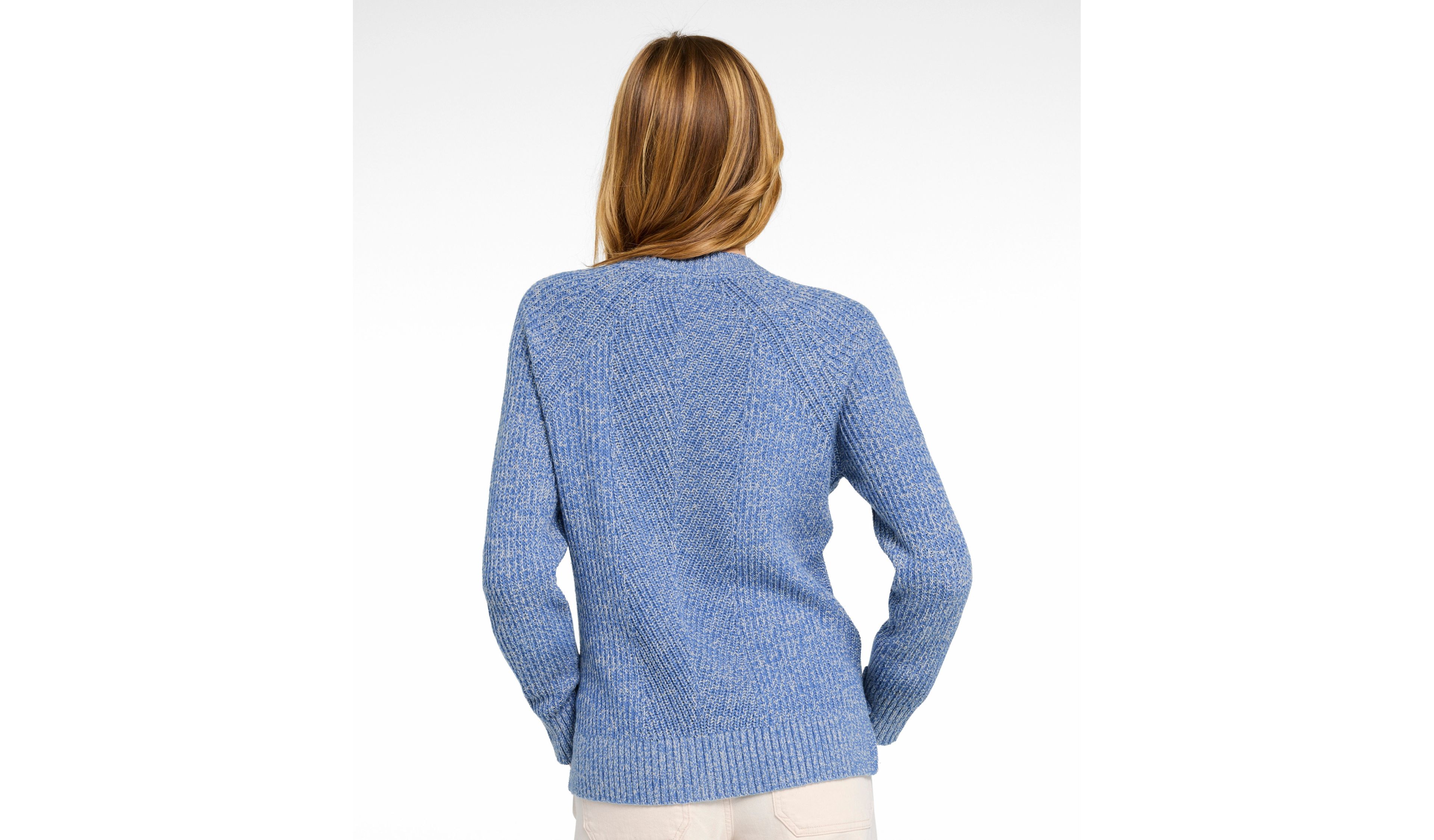 Women's Mariner Shaker Sweater, Crewneck