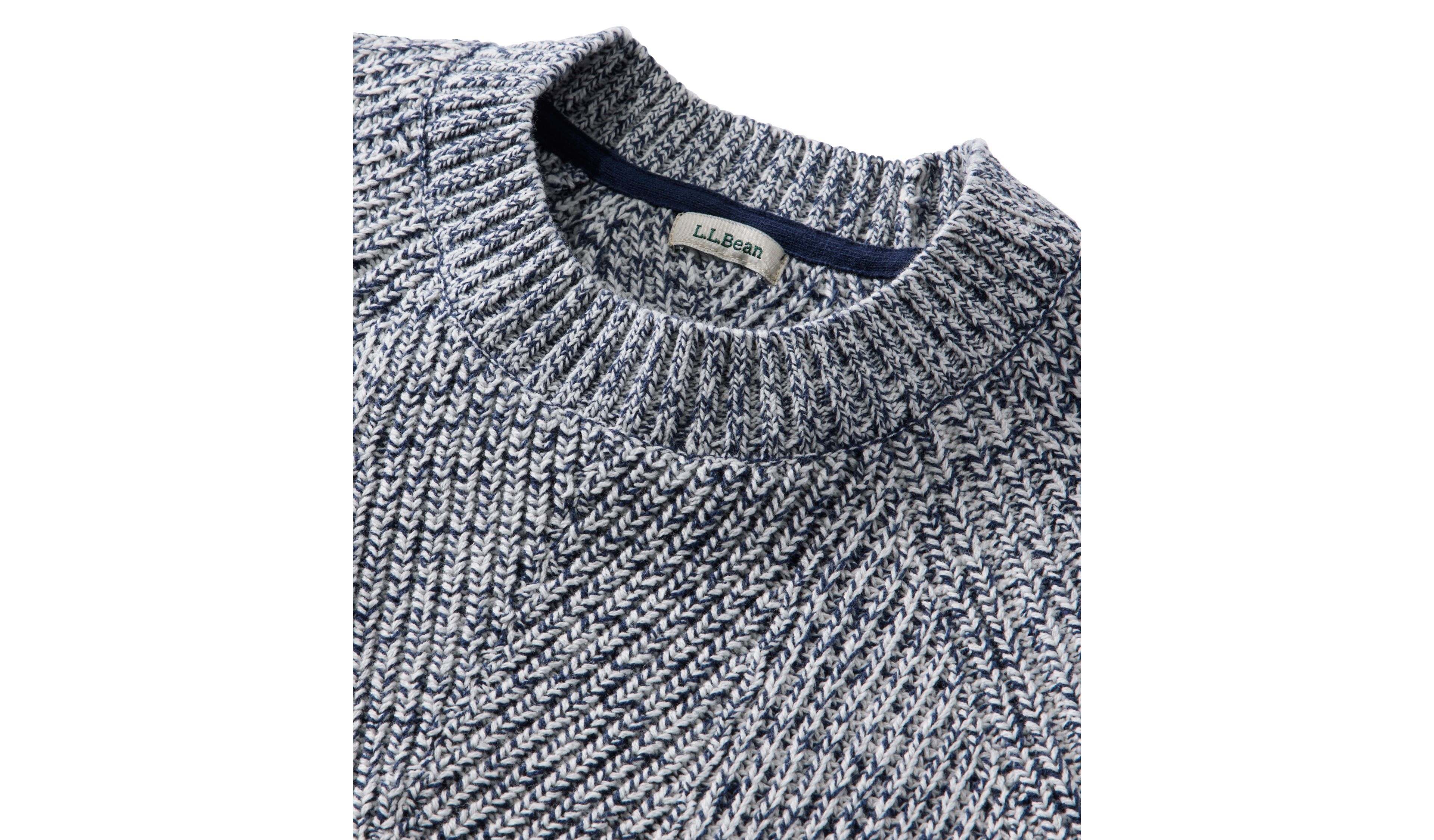 Women's Mariner Shaker Sweater, Crewneck