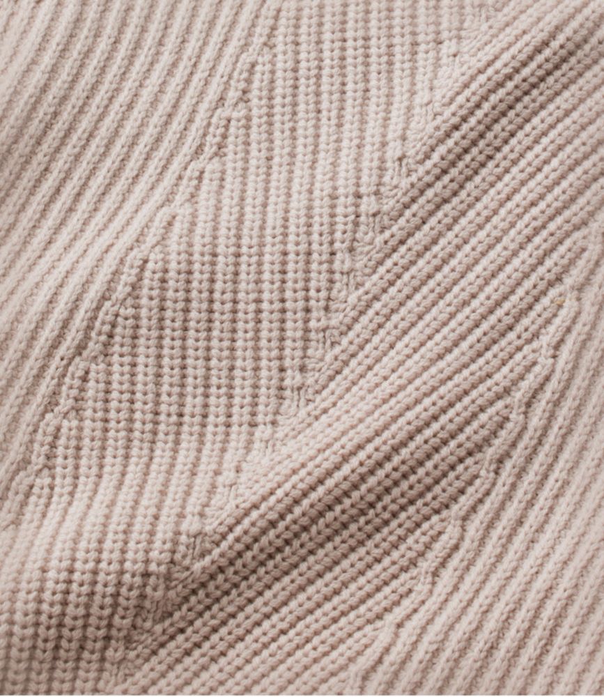 Women's Mariner Shaker Sweater, Crewneck, Adobe Rose Marl, small image number 5