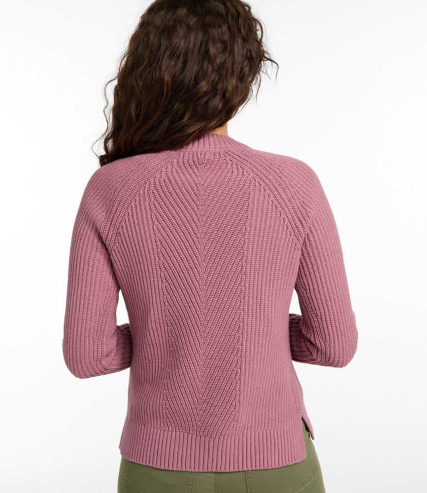 Women's Mariner Shaker Sweater, Crewneck