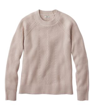 Women's Mariner Shaker Sweater, Crewneck