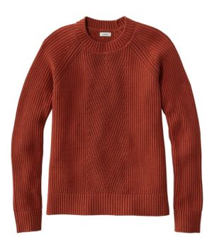 Women's Mariner Shaker Sweater, Crewneck, New
