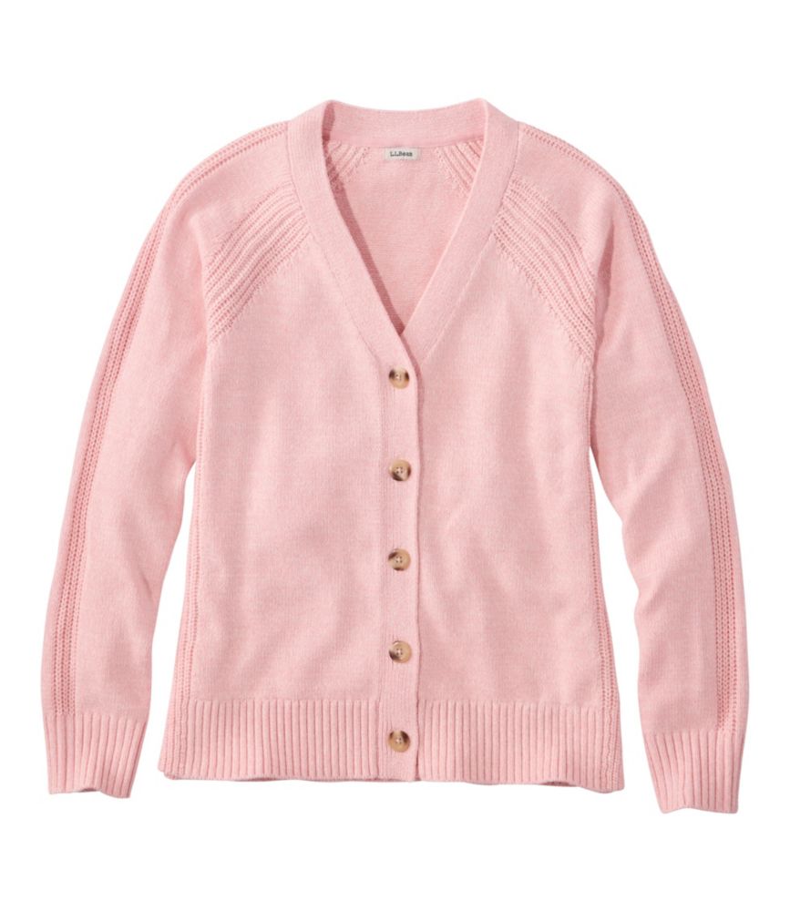 Women's Mariner Shaker Sweater, V-Neck Cardigan