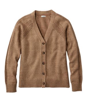 Women's Mariner Shaker Sweater, V-Neck Cardigan