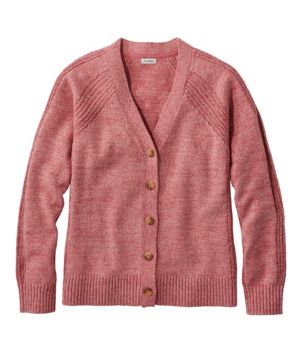 Women's Mariner Shaker Sweater, V-Neck Cardigan
