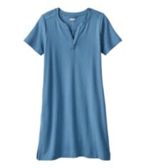 Women's Summer Knit Dress, Short-Sleeve Print