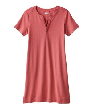 Women's Rocky Coast Slub-Knit Splitneck Dress, New
