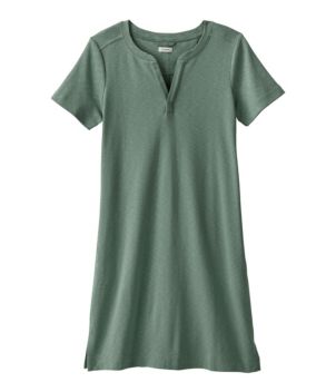 Women's Rocky Coast Slub-Knit Splitneck Dress, New